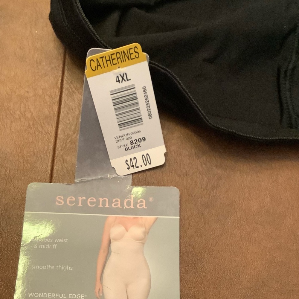 Black Women's Shapewear Shorts - Picture 2 of 2